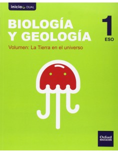 Biologia y Geologia Serie Nacar 1º ESO Inicia Dual Libro d